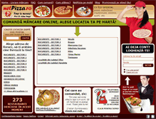 Tablet Screenshot of netpizza.ro